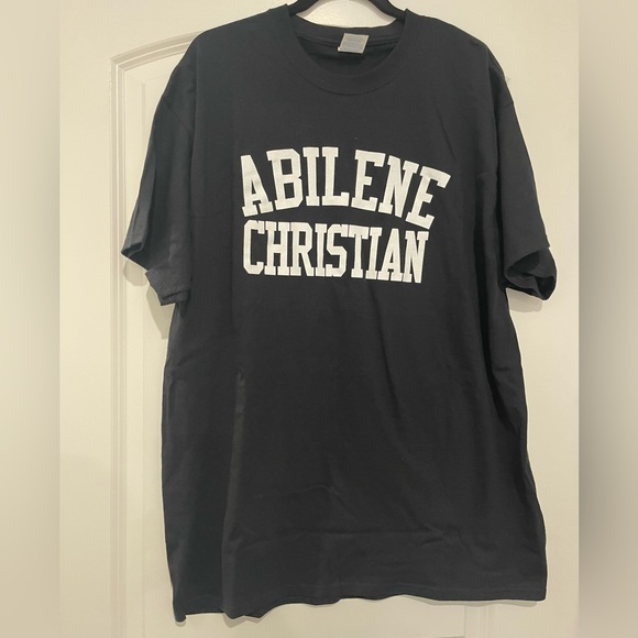 ACU Abilene Christian University Black T-shirt XL NWOT - Picture 1 of 6